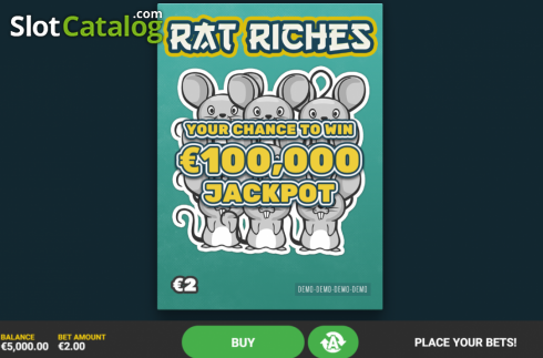 Скрин2. Rat Riches слот