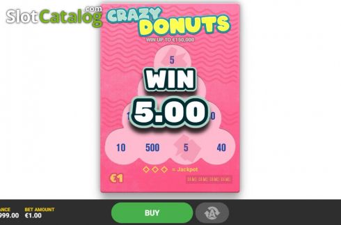 Скрин4. Crazy Donuts слот