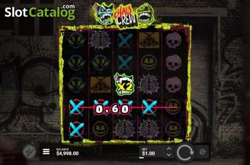 Скрин4. Chaos Crew слот