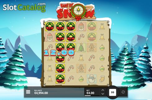 Скрин4. Let It Snow (Hacksaw Gaming) слот