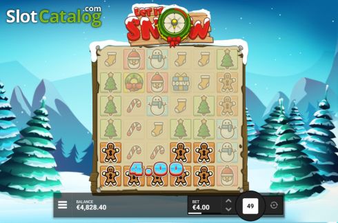 Скрин8. Let It Snow (Hacksaw Gaming) слот