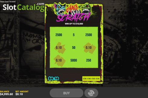 Скрин5. Chaos Crew Scratch слот