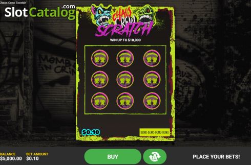 Скрин2. Chaos Crew Scratch слот