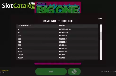 Скрин4. The Big One (Hacksaw Gaming) слот