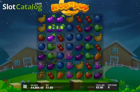 Скрин8. Hop N Pop слот