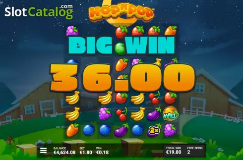 Скрин9. Hop N Pop слот