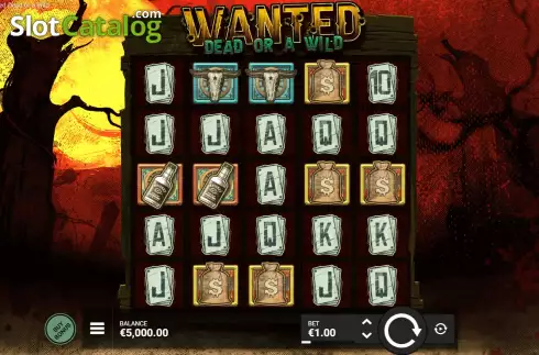Скрин3. Wanted Dead or a Wild слот