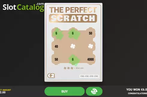 Скрин3. Perfect Scratch слот