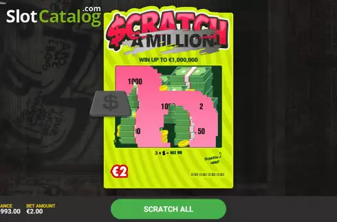 Скрин4. Scratch A Million слот