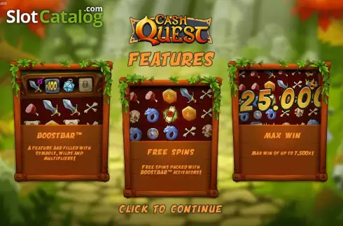 Скрин2. Cash Quest слот