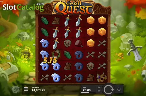 Скрин5. Cash Quest слот