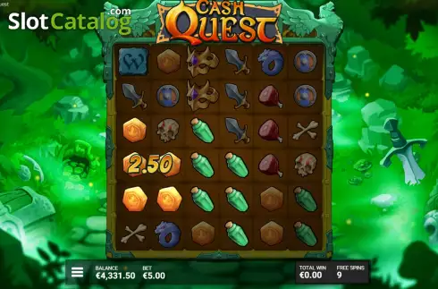 Скрин7. Cash Quest слот
