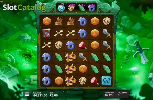 Скрин8. Cash Quest слот