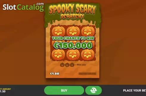 Скрин2. Spooky Scary Scratchy слот