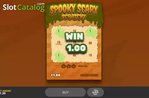 Скрин4. Spooky Scary Scratchy слот