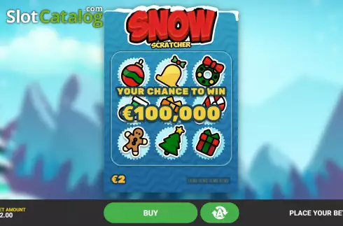 Скрин2. Snow Scratcher слот