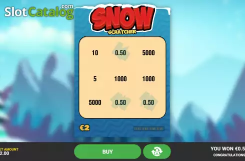 Скрин3. Snow Scratcher слот