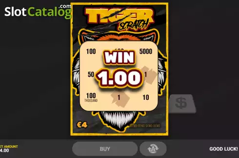 Скрин4. Tiger Scratch слот