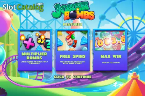 Скрин2. Joker Bombs слот