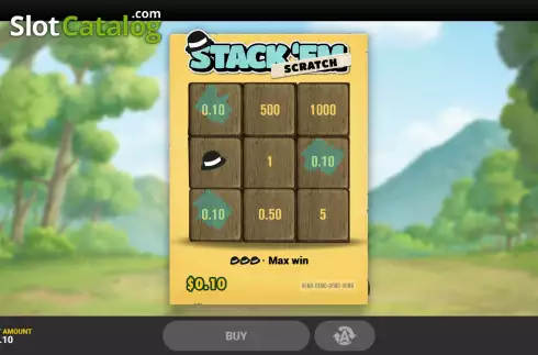 Скрин3. Stack'em Scratch слот