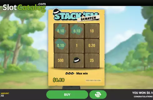 Скрин4. Stack'em Scratch слот