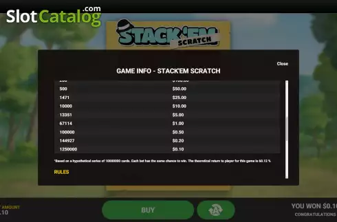 Скрин6. Stack'em Scratch слот