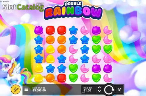 Скрин3. Double Rainbow слот