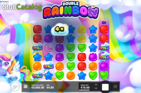 Скрин4. Double Rainbow слот