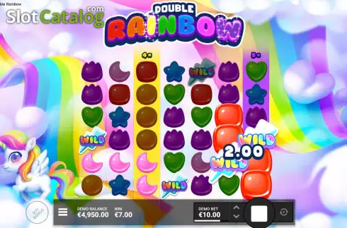 Скрин6. Double Rainbow слот