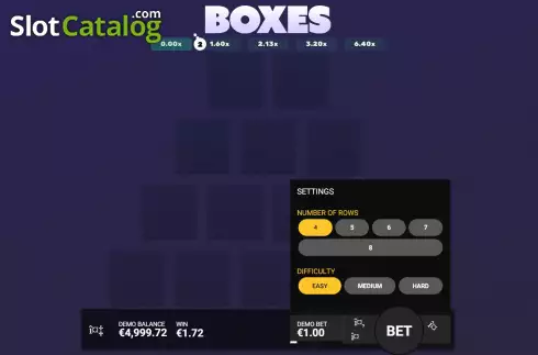 Скрин3. Boxes слот