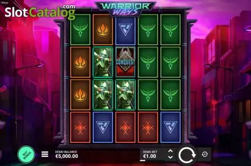 Скрин3. Warrior Ways слот