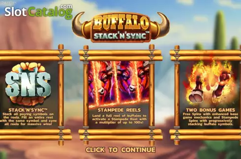 Скрин2. Buffalo Stack 'n' Sync слот