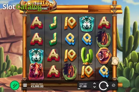 Скрин3. Buffalo Stack 'n' Sync слот