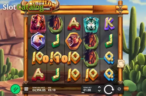 Скрин5. Buffalo Stack 'n' Sync слот