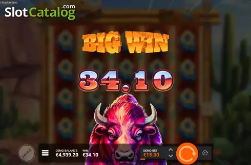 Скрин7. Buffalo Stack 'n' Sync слот