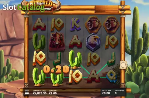 Скрин9. Buffalo Stack 'n' Sync слот