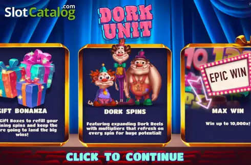 Скрин2. Dork Unit слот