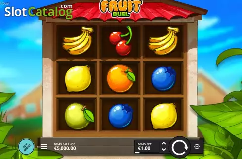 Скрин2. Fruit Duel слот