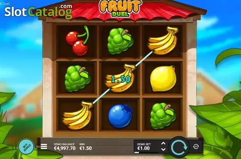 Скрин4. Fruit Duel слот