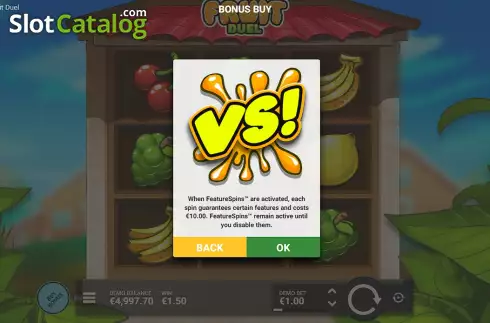 Скрин6. Fruit Duel слот