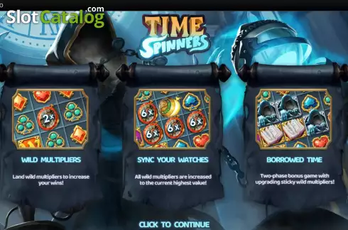 Скрин2. Time Spinners слот
