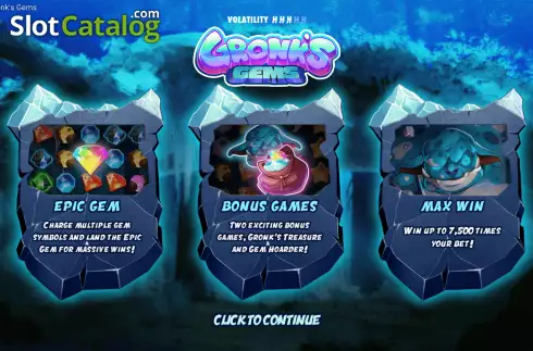 Скрин2. Gronk’s Gems слот