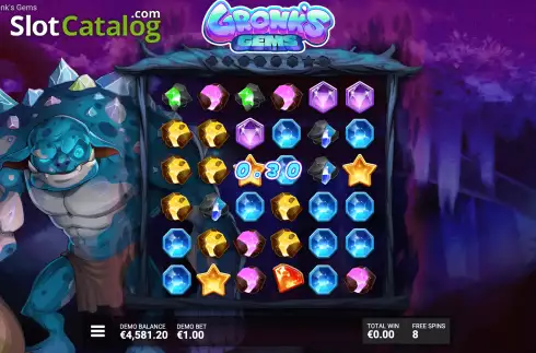 Скрин7. Gronk’s Gems слот