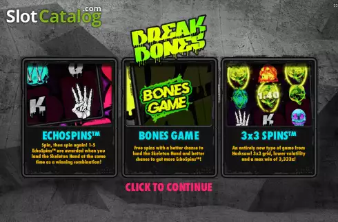 Скрин2. Break Bones слот