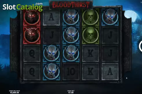 Скрин3. Bloodthirst слот