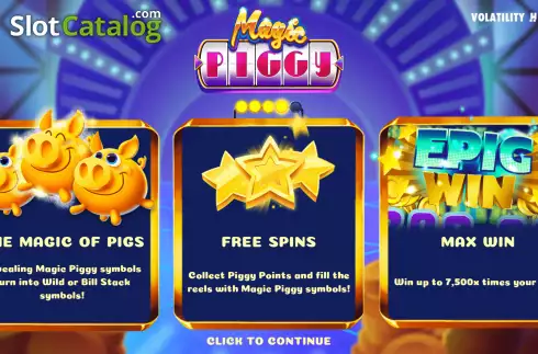 Скрин2. Magic Piggy слот