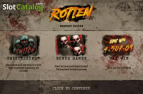 Скрин2. Rotten слот
