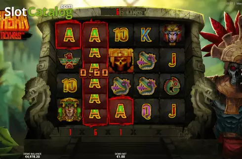 Скрин7. Mayan Stackways слот