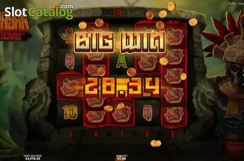Скрин8. Mayan Stackways слот