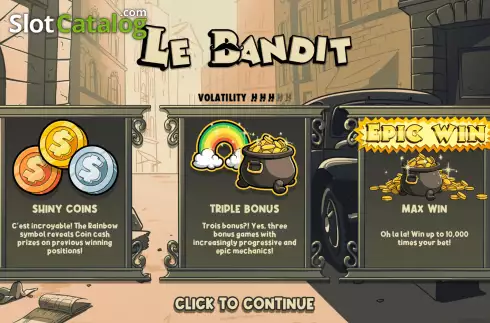 Скрин2. Le Bandit слот
